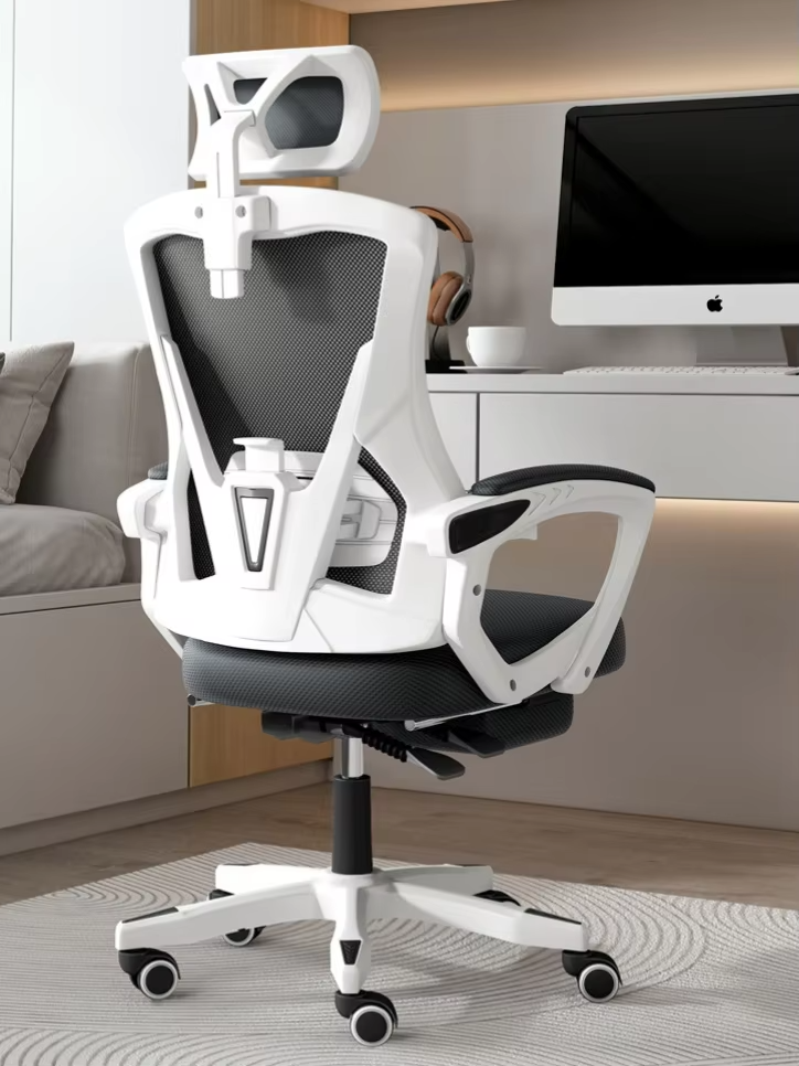 Ergonomic Home Office Desk Chair Comfortable Breathable Mesh Computer Chair Back Support Study Chair for Long Time Sitting Id