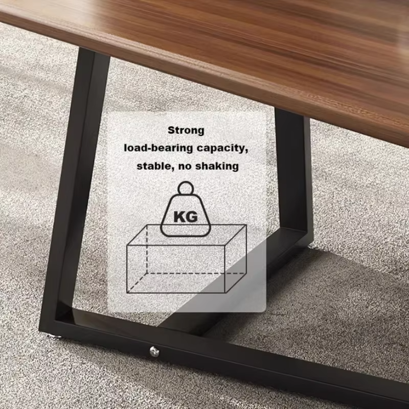 Custom Square Coffee Table Modern Light Luxury Simple Living Room Small Table Home Office Leisure Coffee Table