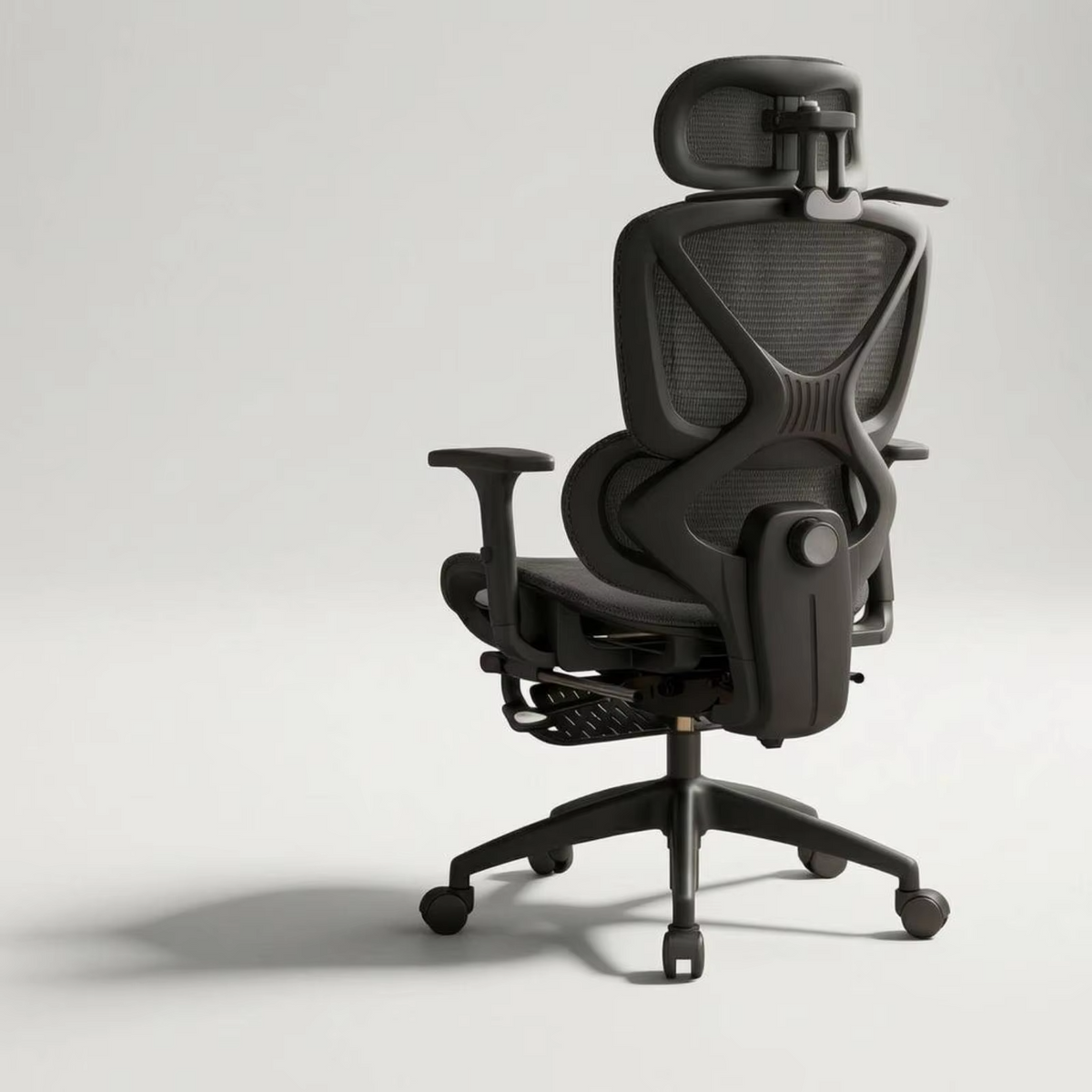Mesh Office Chair High Back Reclining Ergonomic Work Chair with Adjustable Headrest for Executive Office Furniture